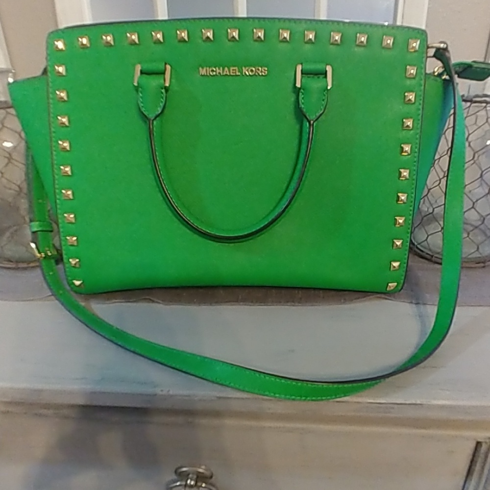 Very Rare Michael Kors Selma Studded bag